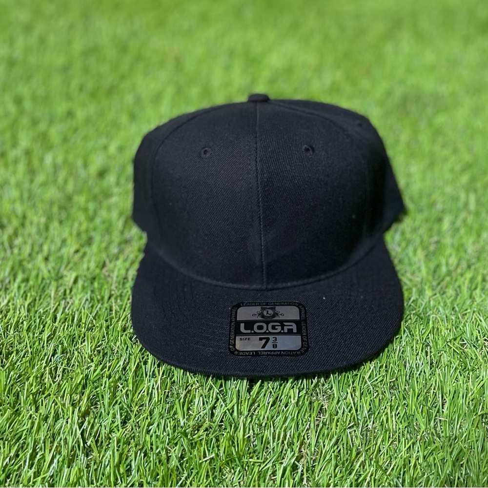 Black Fitted Hat